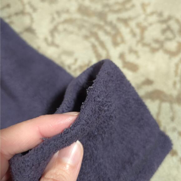 Horny Toad Purple Fleece Cowl Neck Sweater Women Size M Pullover Outdoor Camping - Picture 7 of 8